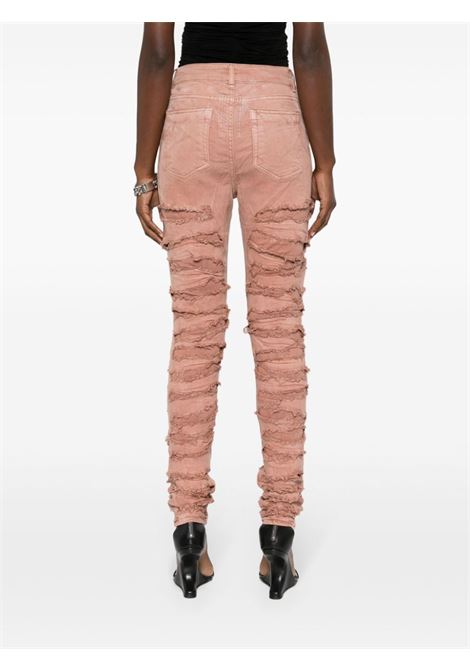 Jeans skinny Detroit Cut in rosa - donna RICK OWENS DRKSHDW | DS01D1316SCFSLH13